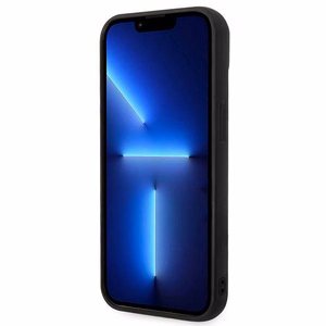 Чехол Karl Lagerfeld Puffy Ikonik Pin для iPhone 14 / 15 / 13 чёрный