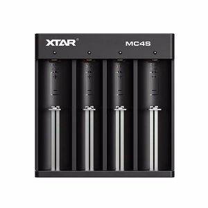 Xtar MC4S cilindrisku 18650 litija jonu un NiMH akumulatoru lādētājs