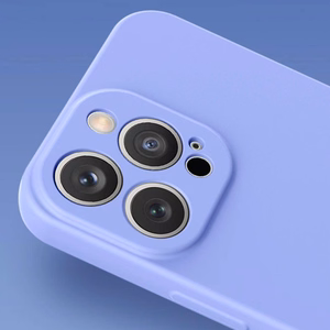 Силиконовый чехол для Xiaomi Redmi Note 11 Pro 5G / 11 Pro / 11E Pro светло-фиолетовый