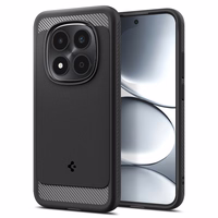 Spigen Rugged Armor korpuss priekš Xiaomi Redmi Note 15 Pro 5G - melns