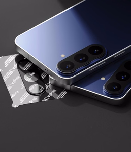 Ringke Camera Full Cover rūdīta stikla kameru aizsargi modelim Samsung Galaxy S26 FE, 2 gab. – melni