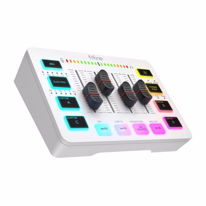 Fifine SC3W audio mikseris (balts)