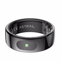 Forever Viedais ring Astral SR-100 melns size 10