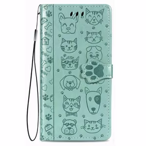Futrālis Cat-Dog Samsung A356 A35 5G zaļš