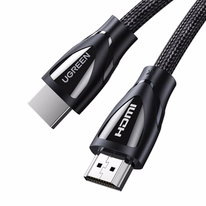 Kabelis Ugreen HD140 HDMI 2.1 uz HDMI 2.1 2.0m melns