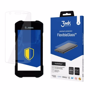 3mk FlexibleGlass™ hibrīdais stikls uz Zebra TC26BK