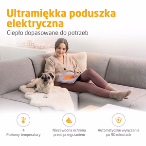 Medisana HP 518 sildīšanas spilvens, maigi violetā krāsā