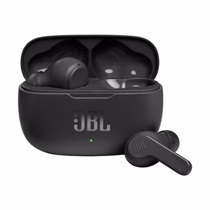 Bezvadu austiņas JBL TWS Wave 200 melnas