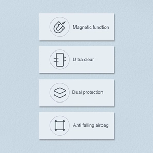 Nillkin Nature Pro magnētiskais viedtālruņa apvalks iPhone 14 Pro, MagSafe, zils
