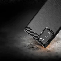 CARBON viedtālruņa apvalks SAMSUNG Note 20 melns