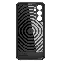 Spigen Essential SandBlast viedtālruņa apvalks Samsung Galaxy M35 5G - melns