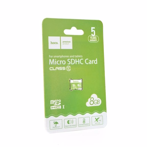 HOCO atmiņas karte microSD 8GB klase 10