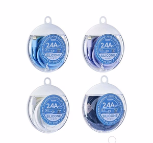 KABELIS REMAX LEYA SERIES RC-C093 2,4A USB/MICRO USB balts