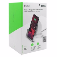 Belkin bezvadu lādētājs+skaļrunis 10W balts AUF001VFWH