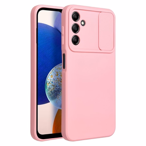 SLIDE viedtālruņa apvalks SAMSUNG A14 5G / A14 4G gaiši rozā