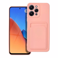 Karteņu viedtālruņa apvalks XIAOMI Redmi 12 4G rozā