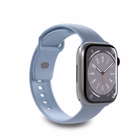 Puro Icon silikona siksniņa Apple Watch 42/44/45/49 mm - gaiši zils (2 gab.)