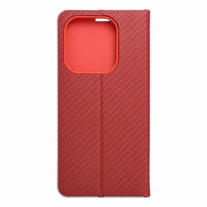 LUNA Book Carbon for XIAOMI Redmi Note 14 4G (GLOBAL - 164,84mm x 78,15mm x 8,16mm) - sarkans (m)