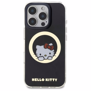Hello Kitty IML Sweet Kitty Magnētiskais MagSafe apvalks iPhone 16 Pro Max - melns