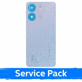 Aizmugurējais vāks saderīgs ar Xiaomi Redmi 13C / Glacier White / (Service Pack)