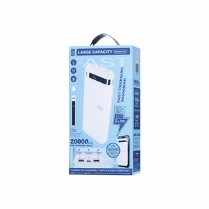 Внешний аккумулятор Remax RPP-72 22.5W 20000mAh, черный