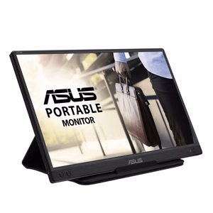 ASUS ZenScreen MB166C datora monitors 39,6 cm (15,6") 1920 x 1080 pikseļi Full HD LED melns