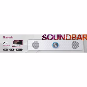 Defender skaņas josla Soundbar Z2 6W LED balta