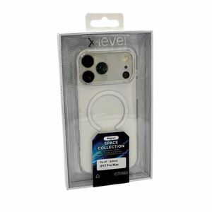 Case X-Level Space II MagSafe Apple iPhone 16e/17e clear