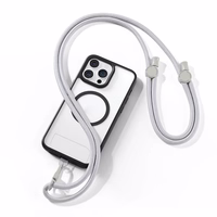 DUX DUCIS Plaz – krusteniska tālruņa siksniņa – pelēka