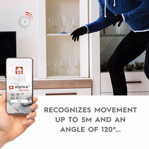 Alpina Zigbee viedais PIR kustības sensors
