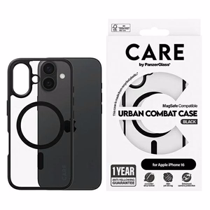 CARE by PanzerGlass Flagship Urban viedtālruņa apvalks iPhone 16 6.1" Magnētiskais 1357