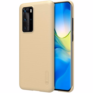 Nillkin Super Frosted Shield vāciņš ierīcei Huawei P40 Pro, zelta krāsā