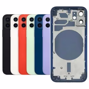 Aizmugures vāciņš priekš iPhone 12 Mini ar pilnu korpusu / balts / OEM