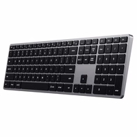 Bezvadu tastatūra QWERTY Satechi Slim X3 ST-BTSX3M kosmosa pelēka