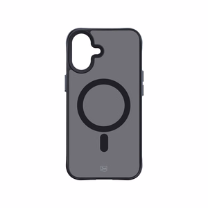 Чехол 3mk Smoke MagCase для iPhone 17 - чёрный полупрозрачный