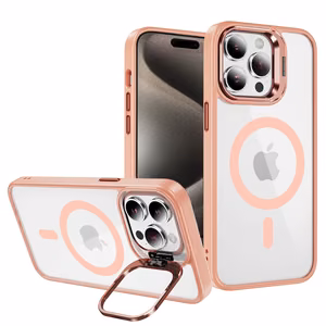 Чехол Tel Protect Kickstand Magsafe для iPhone 13 Pro светло-розовый