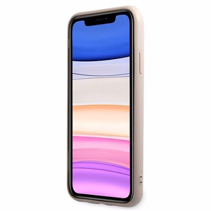 Guess 4G Stripe Collection viedtālruņa apvalks iPhone 11 / Xr 6.1" - Rozā