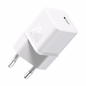 Mini sienas lādētājs Baseus GaN5 20W (balts)