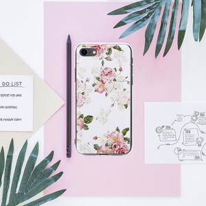 Crong Flower Pattern 02 vāciņš ierīcei iPhone SE (2020 / 2022) / 8 / 7