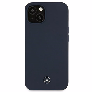 Mercedes silikona līnijas viedtālruņa apvalks iPhone 13 mini – tumši zils