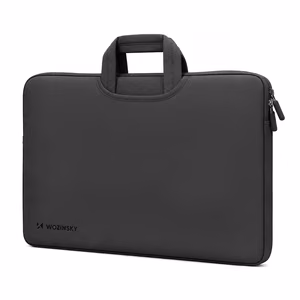 Wozinsky WNT-17B 17.3" laptop bag with retractable neoprene handle – black