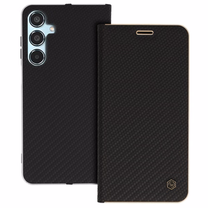 Wonder Frame oglekļa viedtālruņa apvalks Samsung Galaxy M35 5G melns