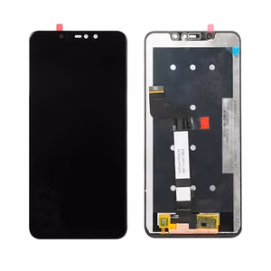 Tālruņa LCD ekrāns ar skārienstiklu Xiaomi Redmi 6 Pro, melns
