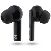 BMW M metāla M logotipa apdruka ANC-ENC TWS Bluetooth austiņas - melnas