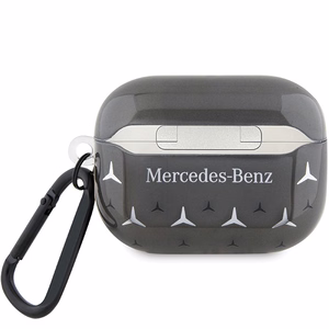 Mercedes MEAP8DPMGS AirPods Pro чехол чёрный/чёрный Large Star Pattern