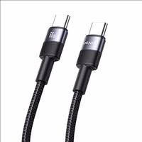 USAMS kabelis USB-C uz USB-C komplekts 30 gab. 60W 1,2m pīts SJ724ZJ01 (US-SJ724) SET 30PCS