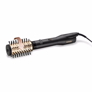 BaByliss Big Hair Luxe AS970E – karstā gaisa matu veidošanas suka, 3 temperatūras režīmi, 650 W, melna/zelta
