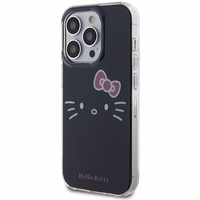 Hello Kitty IML kaķa sejas viedtālruņa apvalks iPhone 14 Pro - melns