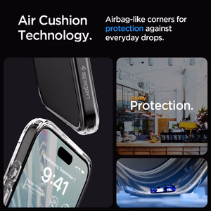 Spigen Ultra Hybrid viedtālruņa apvalks iPhone 15 Pro - caurspīdīgs matēts