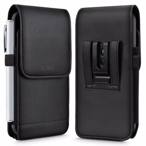Tech-Protect SM75 viedtālruņa apvalks 5.8–6.8" viedtālruņiem - melns